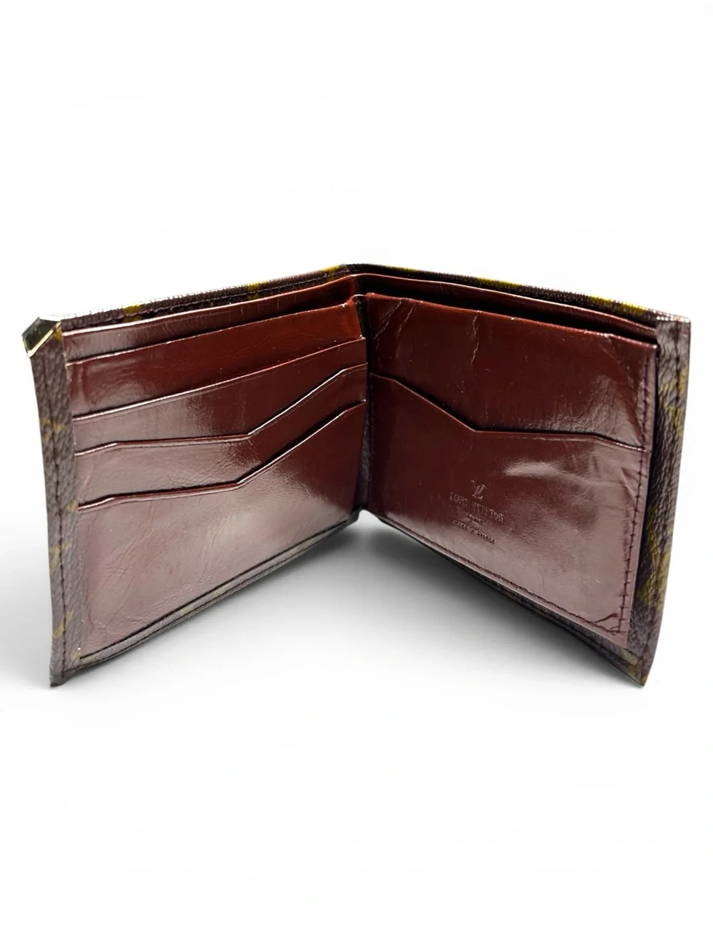 Vintage Louis Vuitton Monogram Time Capsule Bifold Wallet w/ Removable Insert